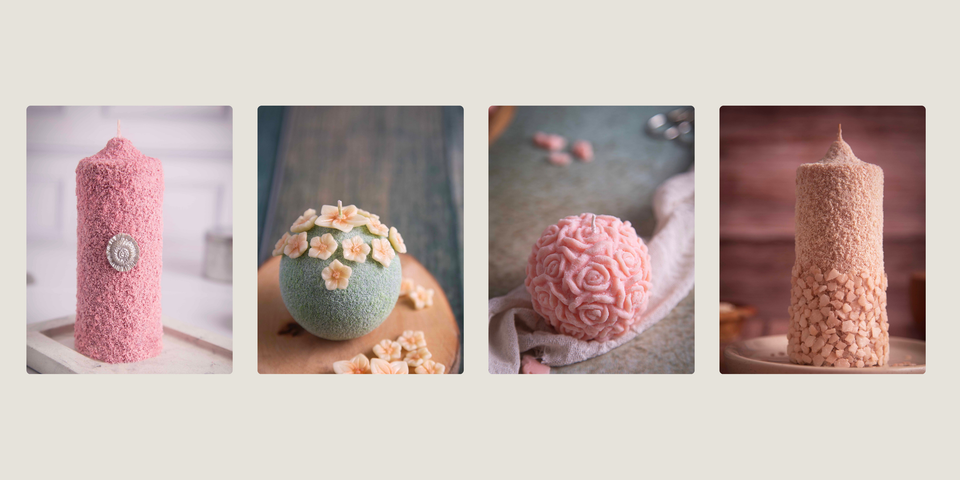 Velvet Candles - Velas con textura, identidad y diseño