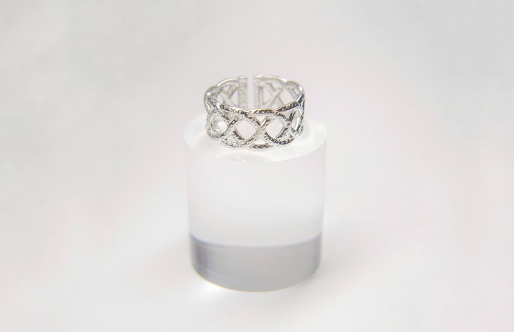 Anillo Corona Rombo