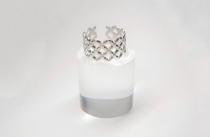 Anillo Rombo Ancho