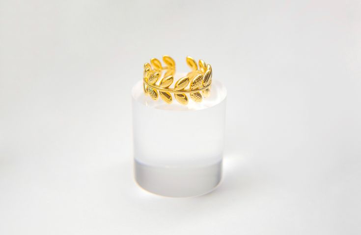 Anillo Hojas