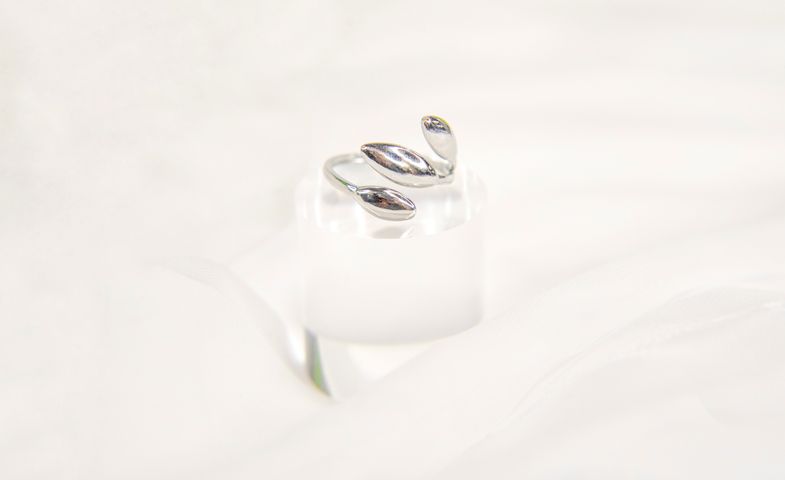 Anillo Hojas 3