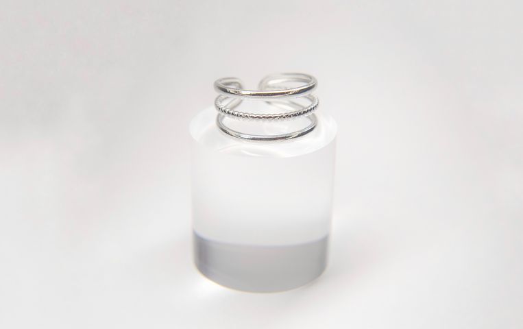 Anillo Triple Liso