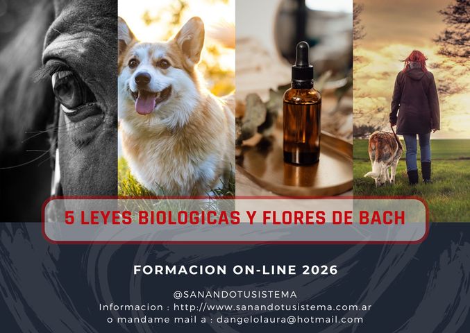 5 LEYES BIOLOGICAS y Flores de Bach - Edicion 2026