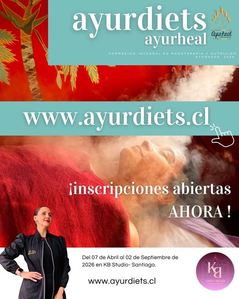 Diplomado Ayurdiets 2026 -SOLO CUPOS ONLINE 