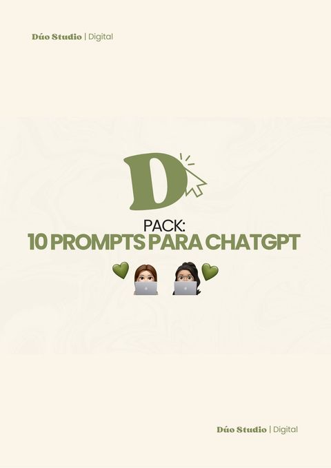 Pack de 10 Prompts para ChatGPT — Especial Emprendedores