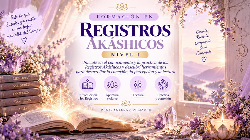 Formación Registros Akashicos Nivel I
