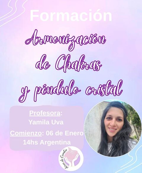 Formacion en Armonizacion de Chakras con pendulo cristal