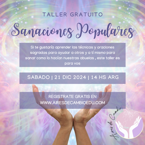 Taller Gratuito Sanaciones Populares
