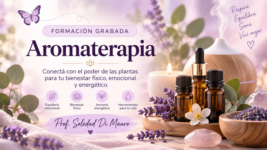 AROMATERAPIA - Grabada