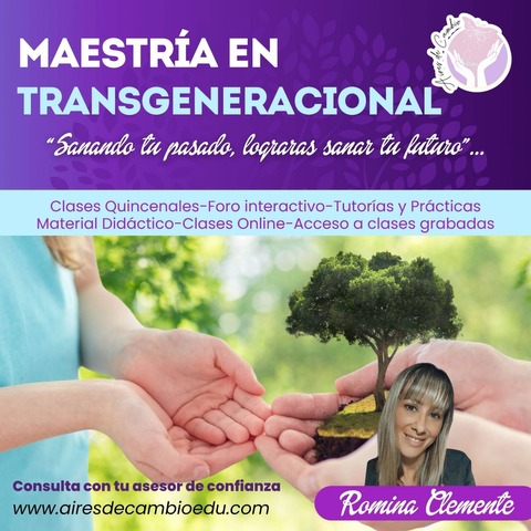 MAESTRÍA EN TRANSGENERACIONAL -  Grabada