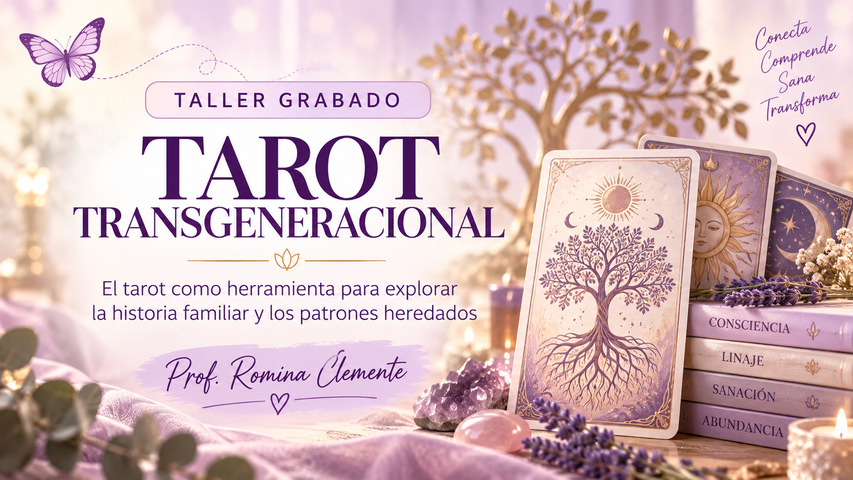 TALLER TAROT TRANSGENERACIONAL - [4 encuentros] Clases grabadas