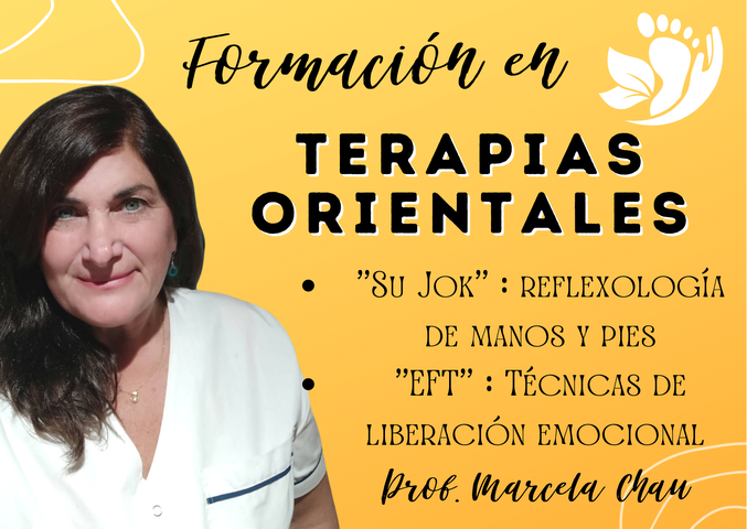 Formación en Terapias Orientales - REFLEXOLOGÍA y EFT- Grabada
