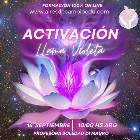 FORMACIÓN ACTIVACIÓN LLAMA VIOLETA- Grabada