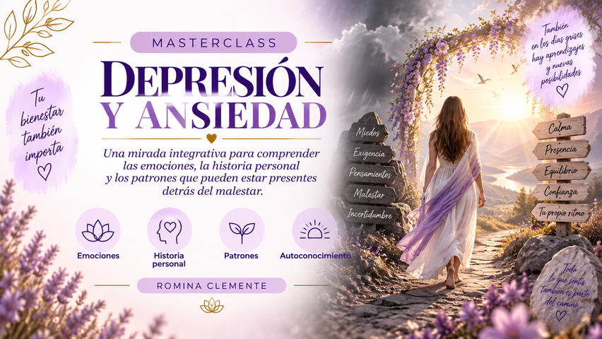 MASTERCLASS  DEPRESIÓN ANSIEDAD - GRABADA