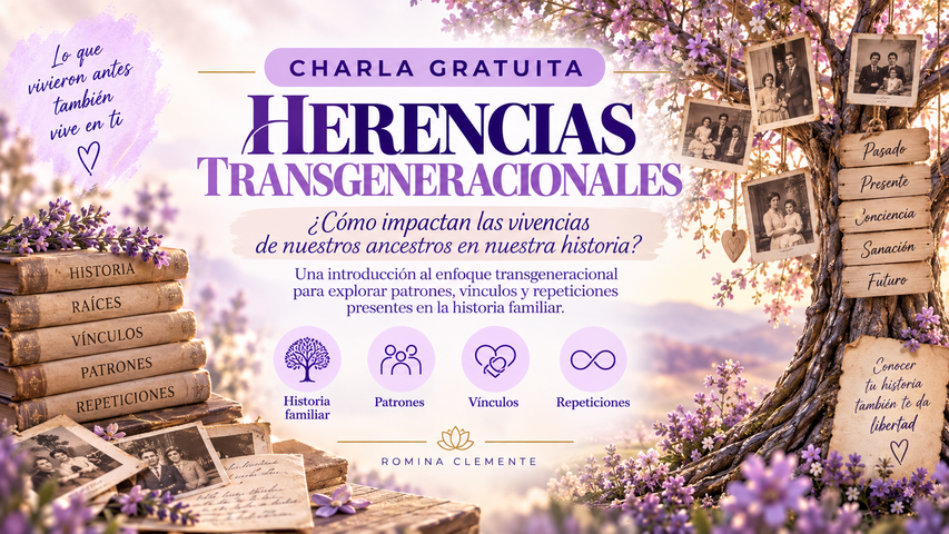 HERENCIAS TRANSGENERACIONALES - Grabada