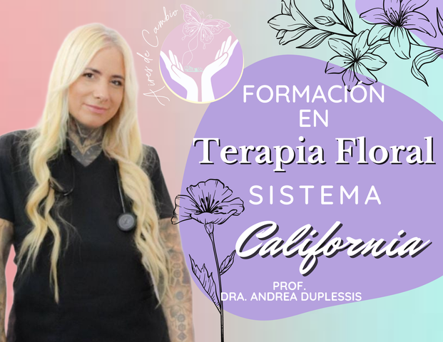 Terapia Floral Sistema California- Grabada