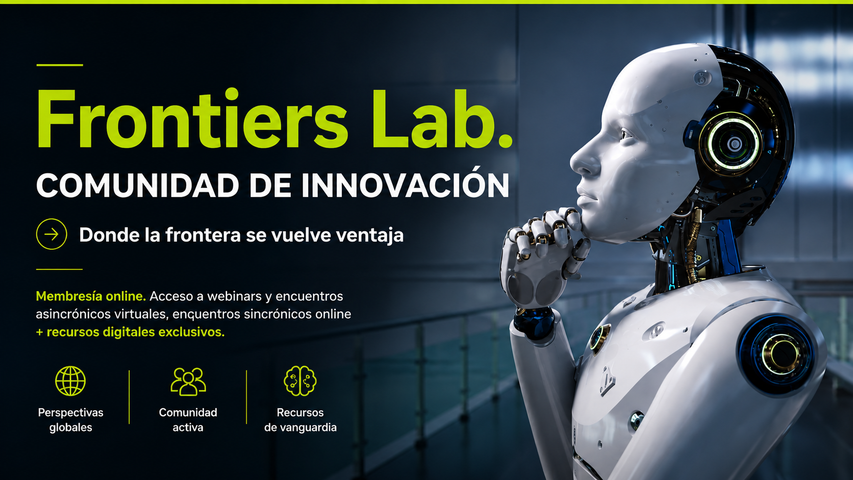 Hub de recursos interno- Frontiers Lab- Comunidad de Innovación