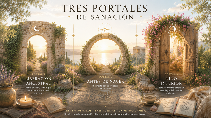 Tres Portales de Sanación