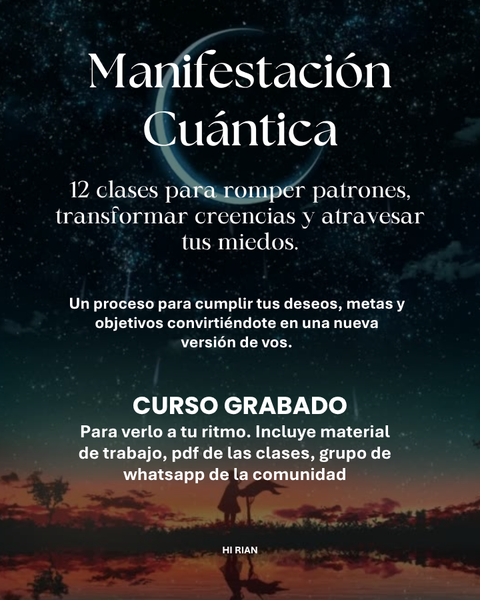 Manifestación Cuántica