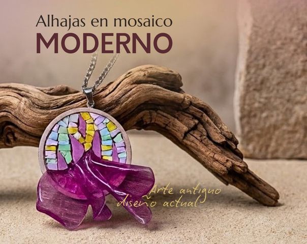 Alhajas en mosaico moderno