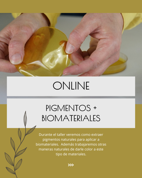 PIGMENTOS Y BIOMATERIALES