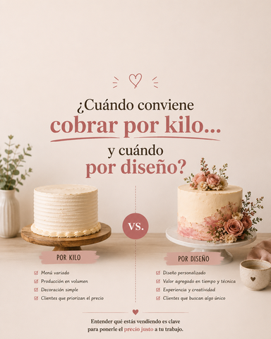 ¿Cuándo conviene cobrar por kilo… y cuándo por diseño?