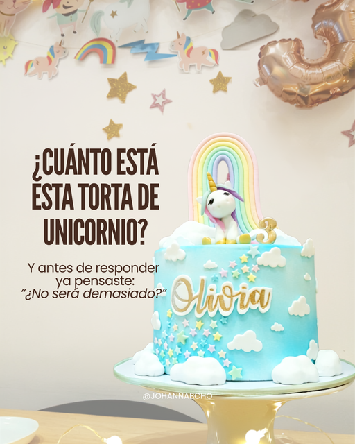 ¿Te da miedo cobrar lo que realmente necesitás por tus tortas?