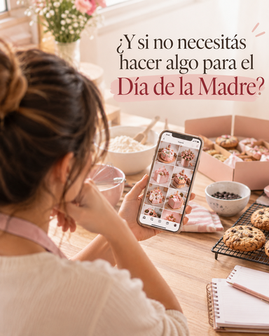 “Todo el mundo está haciendo algo para el Día de la Madre y yo siento que me estoy quedando afuera.”