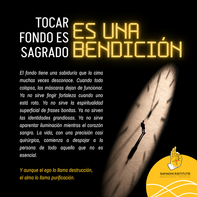 UN MAL DÍA PARA EL EGO ES UN BUEN DÍA PARA EL ALMA