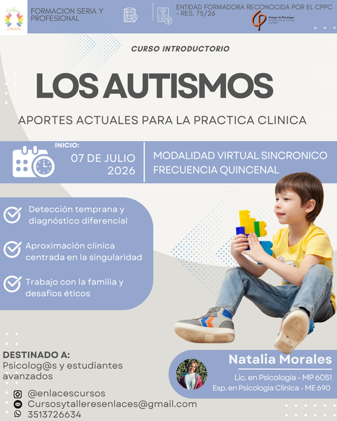 Los AutismoS. Aportes actuales para la práctica clínica en Psicología