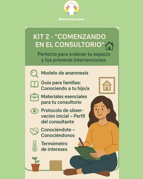  🏡 Kit Comenzando en el Consultorio