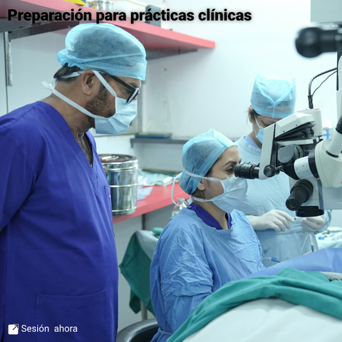 Preparación para prácticas clínicas 