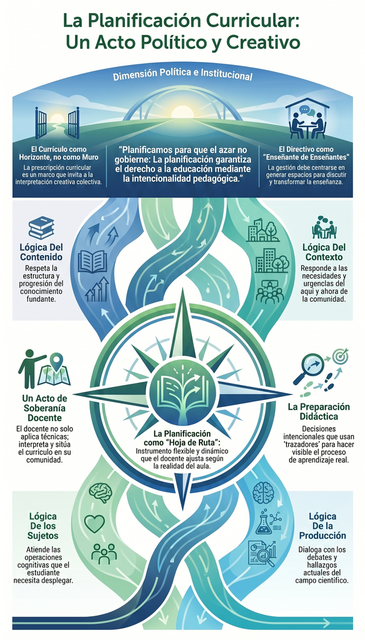 Por qué planificar es siempre un acto político y creativo: la planificación curricular resignificada
