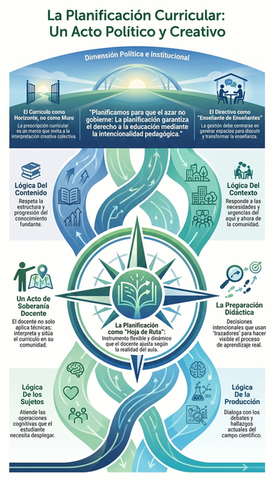 Por qué planificar es siempre un acto político y creativo: la planificación curricular resignificada