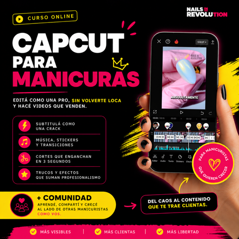 CapCut para Manicuristas