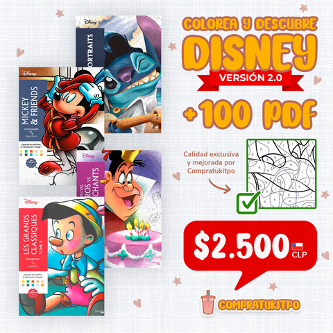 🖍️ Kit Colorea y descubre