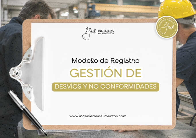 Planilla de Gestión de No Conformidades (BPM) – Excel editable