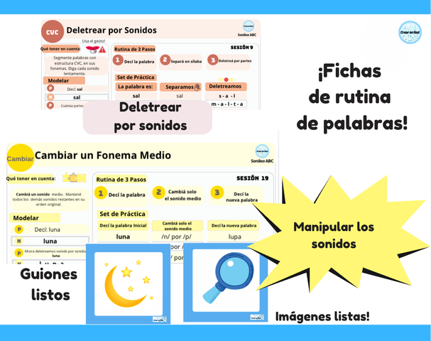 Kit de Alfabetización Inicial. Sonileo ABC