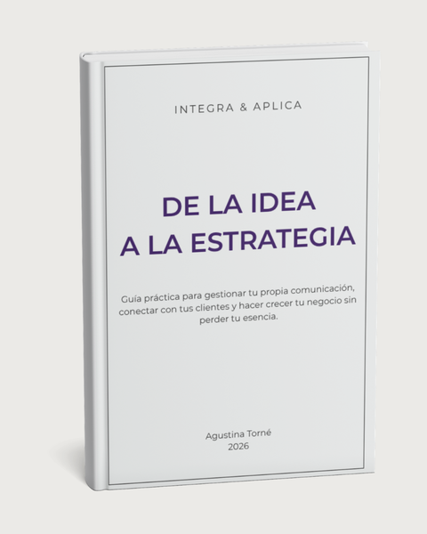 DE LA IDEA A LA ESTRATEGIA