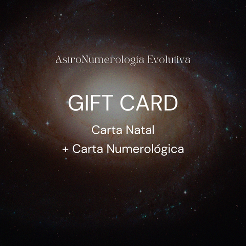 GIFT CARD - Carta Natal & Numerológica