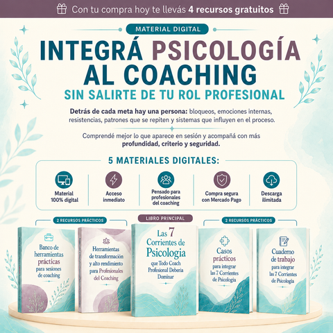 Las 7 corrientes de psicología que todo coach profesional debería dominar 0