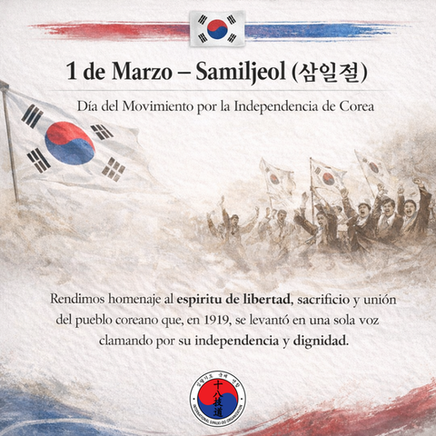 🇰🇷 Movimiento del 1 de Marzo – Espíritu de Independencia Coreana