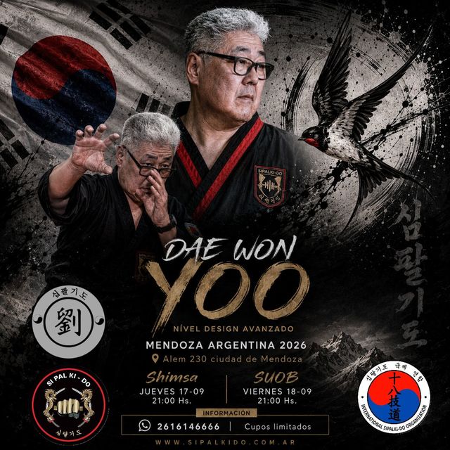 Maestro Dae Won Yoo en Mendoza