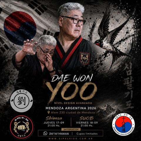 Maestro Dae Won Yoo en Mendoza