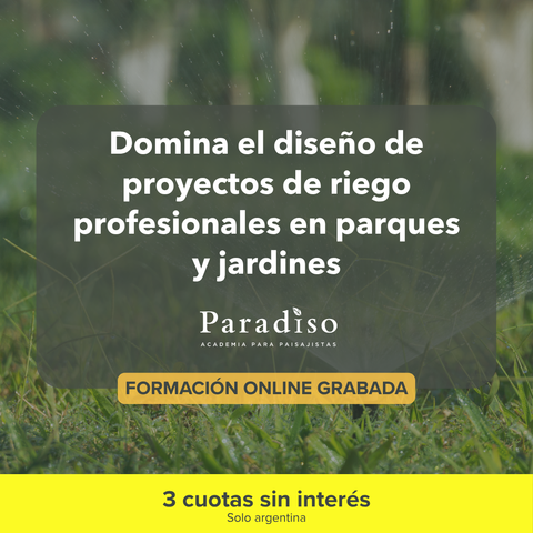 Riego para Paisajistas