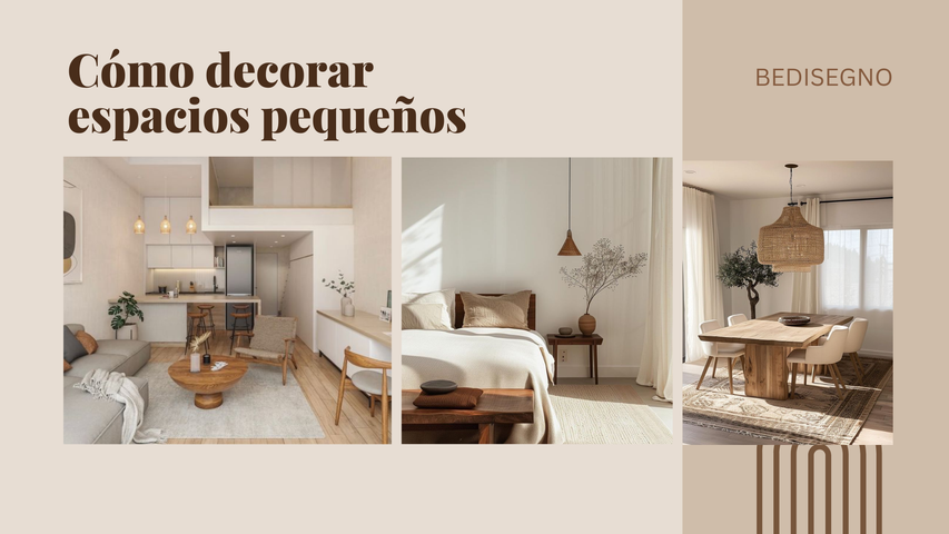 Como decorar espacios pequeños - Guía práctica para principiantes 
