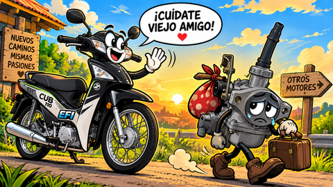 La inyección electrónica llega a las 110: ¿empieza la despedida del carburador en las motos 0 km?