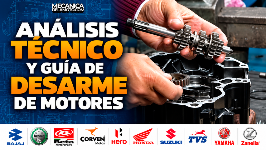 Análisis Técnico y Guía de Desarme de Motores