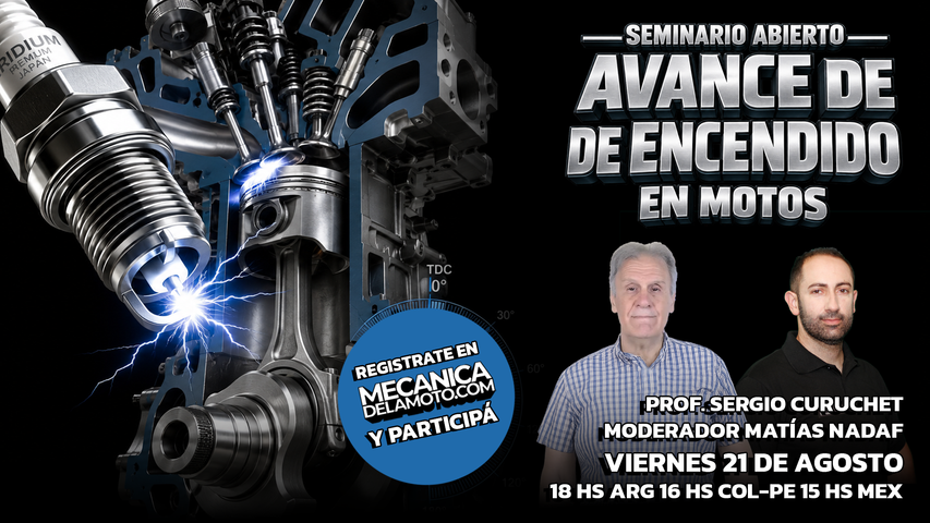 Avance de encendido en motos | Seminario Abierto