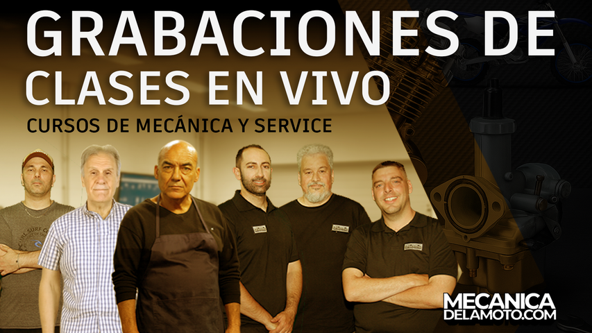 Cursos de Mecánica y Service: Grabaciones de clases en vivo